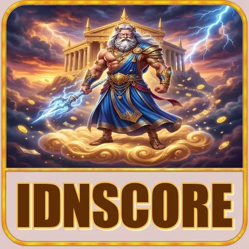 Pratinjau visual kanal unduhan idnscore APK resmi 512×512